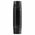 Ldr Industries .50in. X 10in. Black Steel Nipple 30212X10